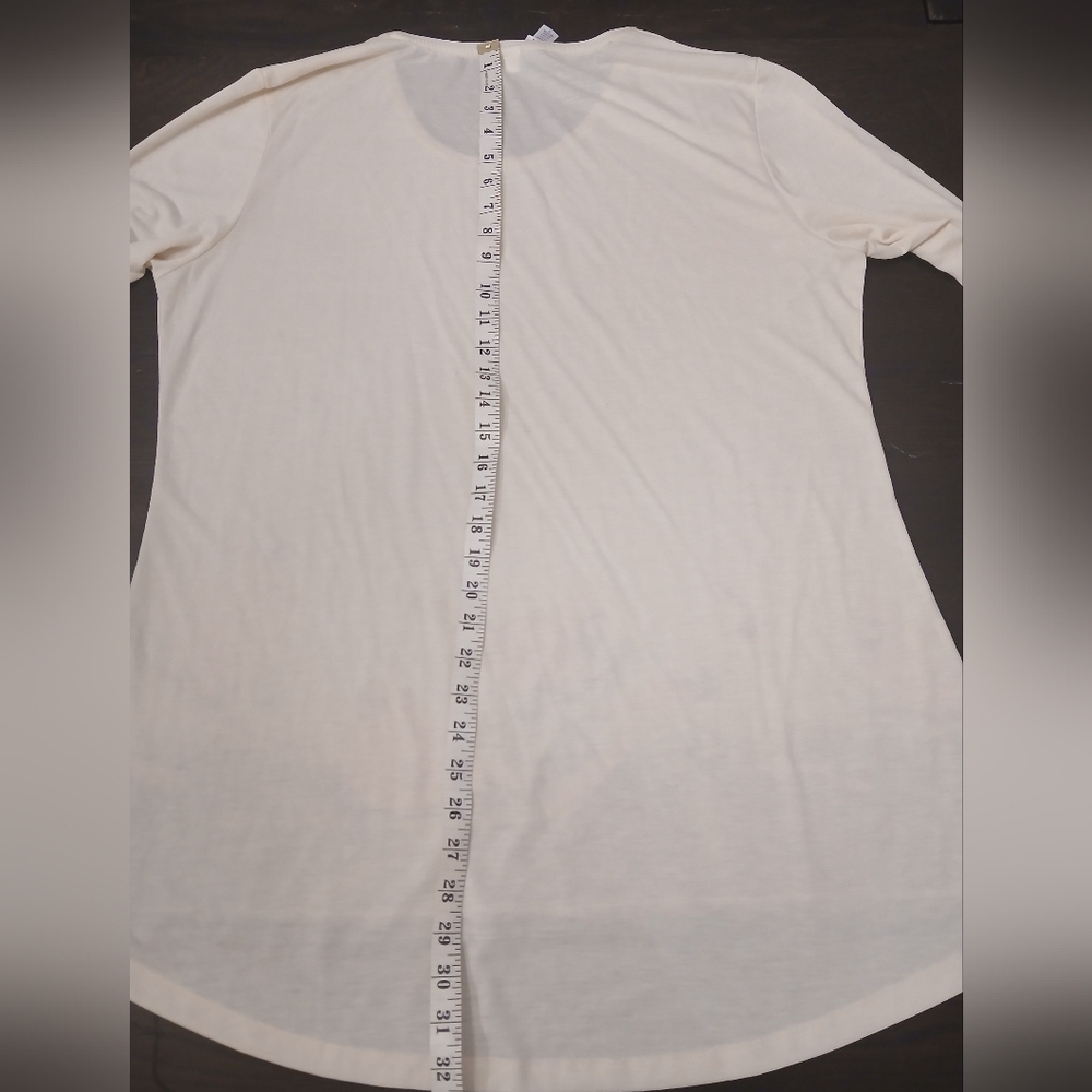 Mac & Belle Round Neck Long Sleeve Cardinal Club Shirt Size: 2X PLUS SIZE NEW - Picture 4 of 9